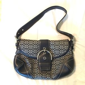Authentic Coach Signature Black Purse